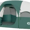 CP Tent 8 Person Camping Tents, Weather Resistant Family Tent, 5 Large Mesh Windows