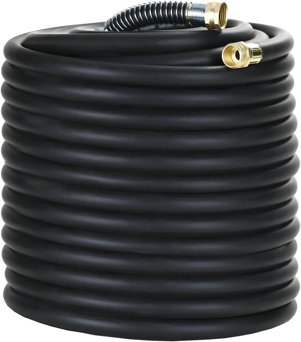 50FT 5/8 Heavy Duty Rubber Garden Hose, 300psi Working, 1000psi Burst - Image 5
