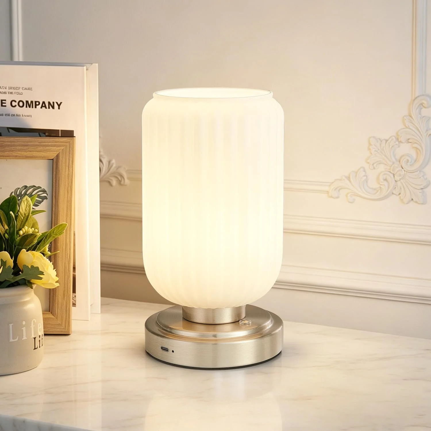 Cordless Table Lamp, Dimmable, Bulb Included - Image 5