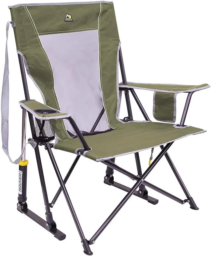 Outdoor Comfort Pro Rocker - Sweet Tea - Image 5