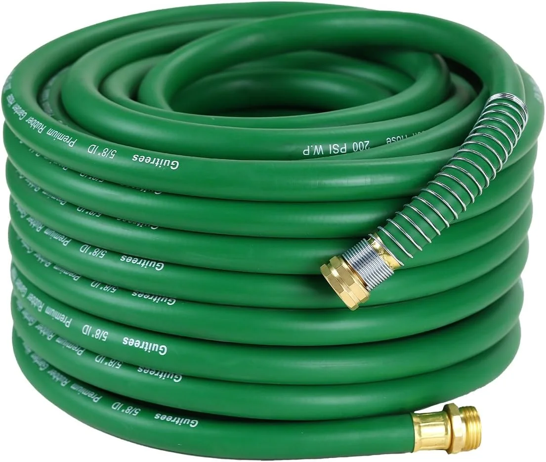 50FT 5/8 Heavy Duty Rubber Garden Hose, 300psi Working, 1000psi Burst - Image 33
