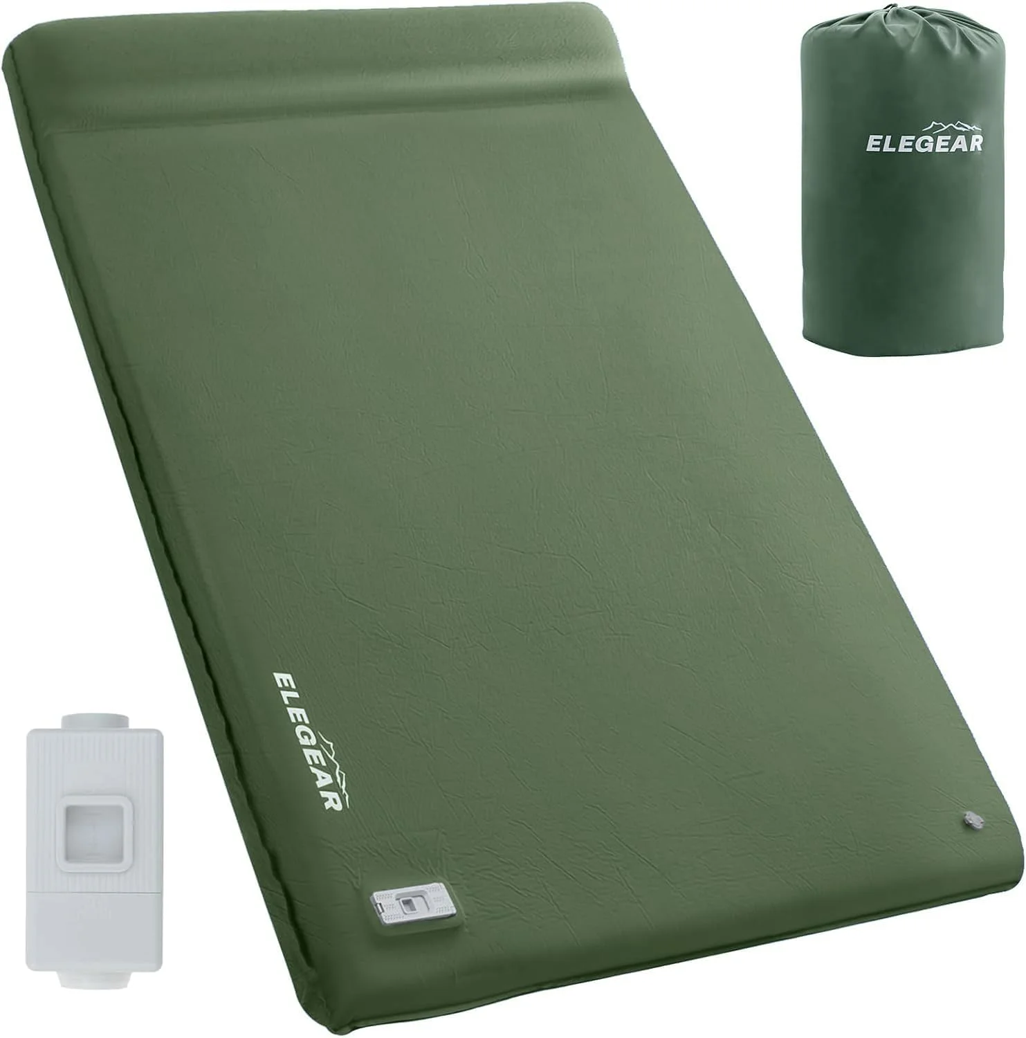 CumbreX? Self Inflating Sleeping Pad, 3.15 Ultra-Thick Memory Foam Camping Pad with Pillow Fast Inflating in 20s - Image 5