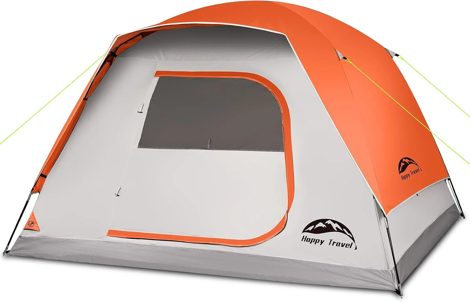 Travel Camping Tent, 4/6 Person Dome Tents for Camping with Rainfly, Waterproof Clip Easy Setup Portable Family - Image 6