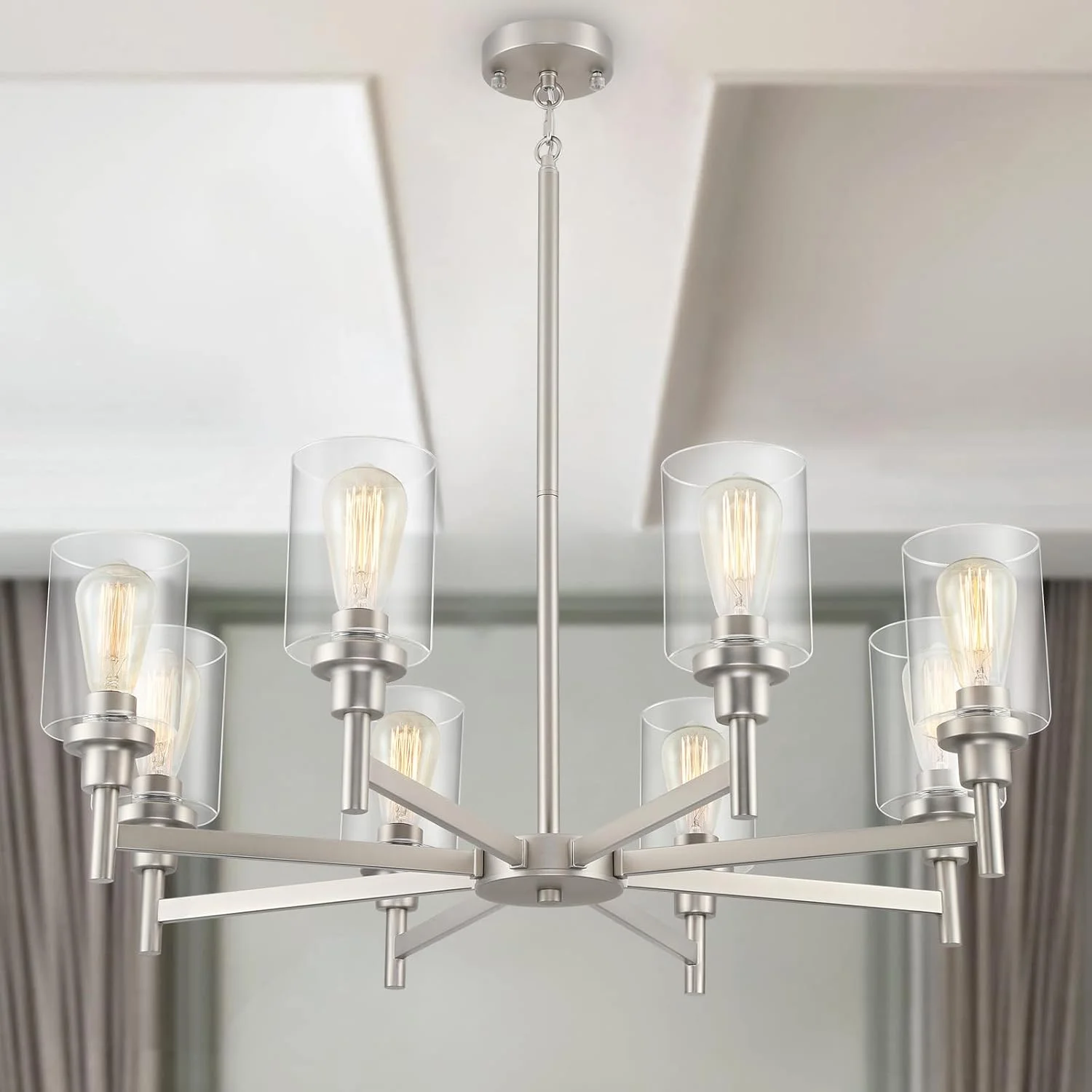 Chandelier, 6 Light - Image 11