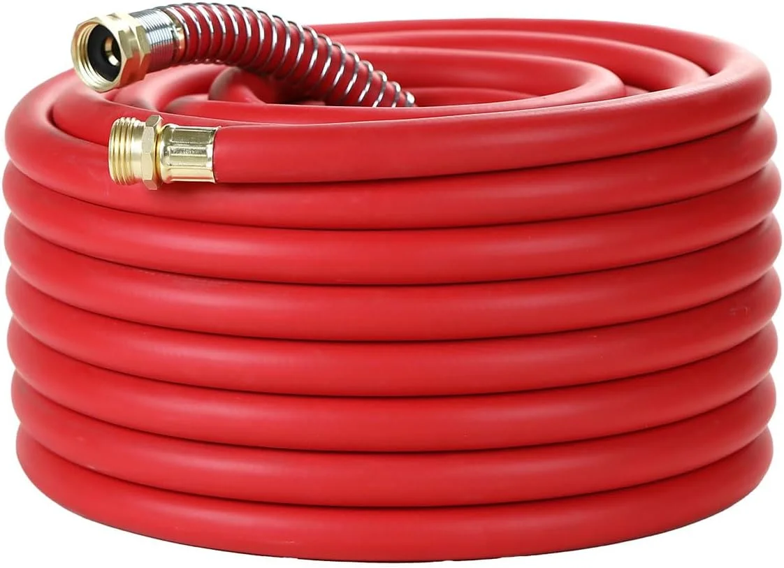 50FT 5/8 Heavy Duty Rubber Garden Hose, 300psi Working, 1000psi Burst - Image 39