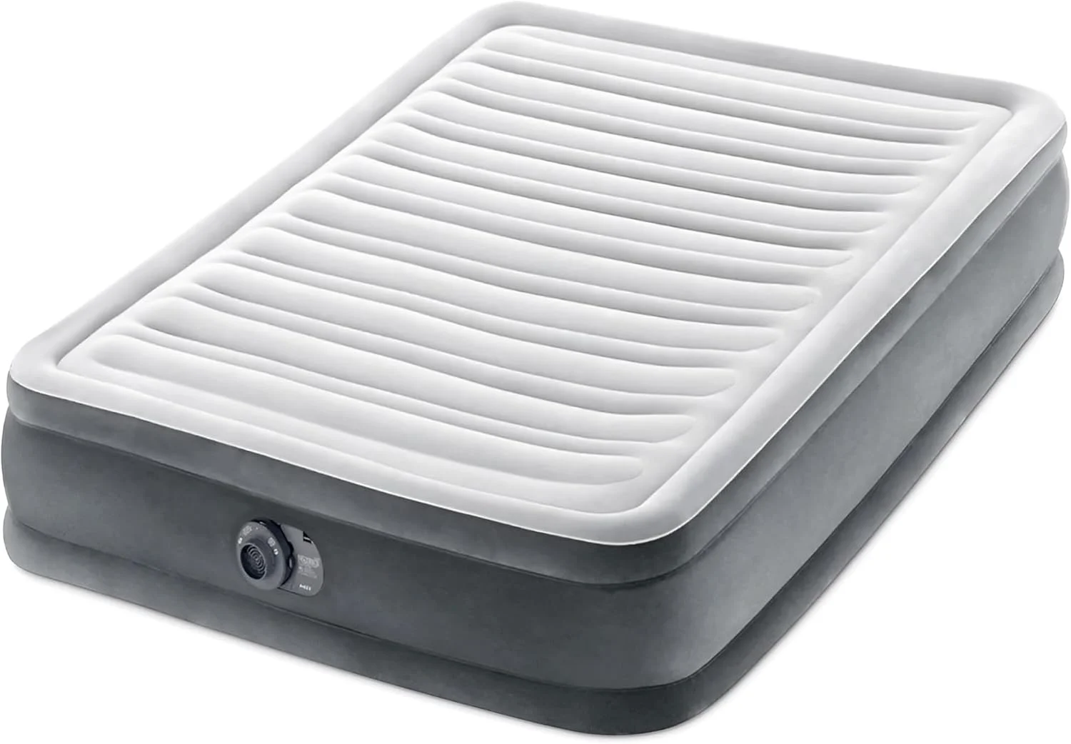 64417ED 22in Queen Dura-Beam Comfort Plush High-Rise Inflatable Air Mattress with Built in Pump for Travel and - Image 5