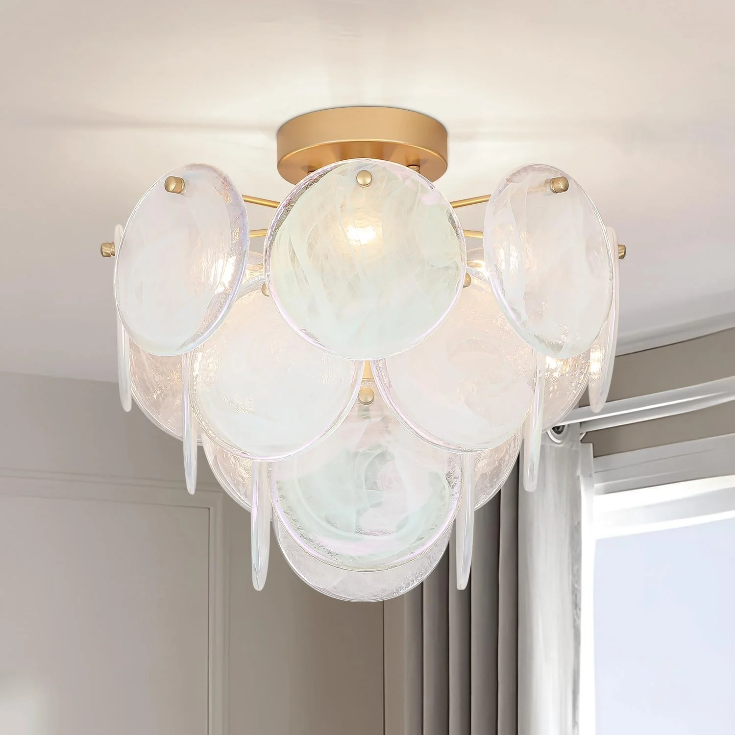 Mount Ceiling Light Chandelier, 4 Light - Image 2