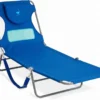 the Ladies Comfort Lounger with Chest Support, Foldable and Portable Reclining Outdoor Patio Beach Lawn Camping