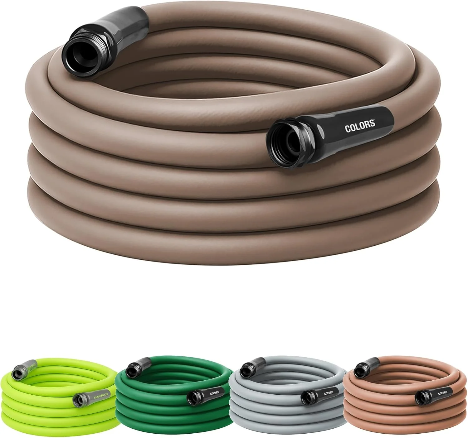 Garden Hose 5/8 in. x 100 ft., Lightweight All-Weather Water Hose, Durable and Flexible, Leak-Free Connections - Image 9