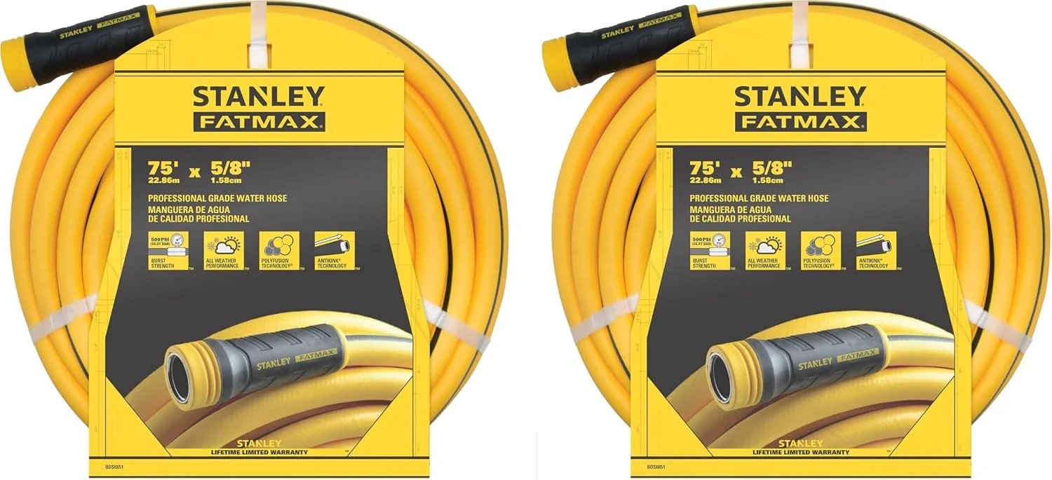 BDS6651 Fatmax Professional Grade Water Hose, 75' x 5/8 - Image 3