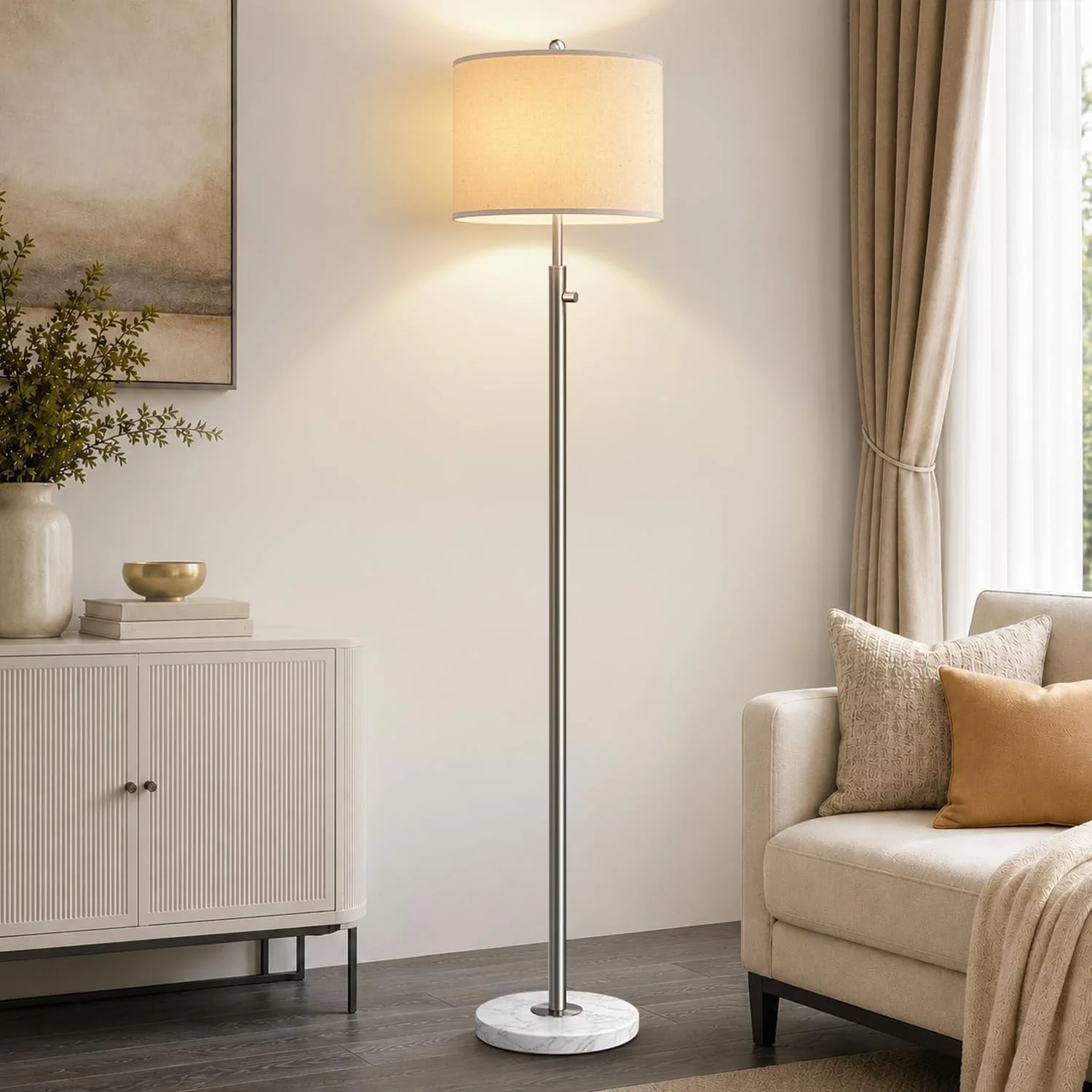 Dimmable Gold Floor Lamp - Image 5
