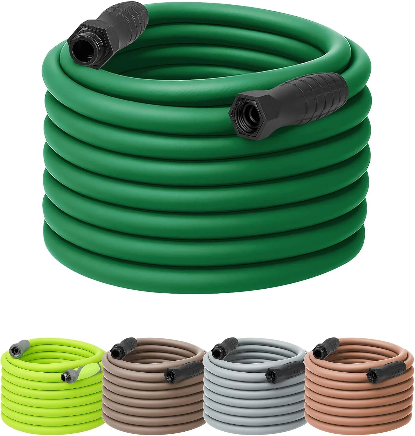 Garden Hose 5/8 in. x 100 ft., Lightweight All-Weather Water Hose, Durable and Flexible, Leak-Free Connections - Image 62