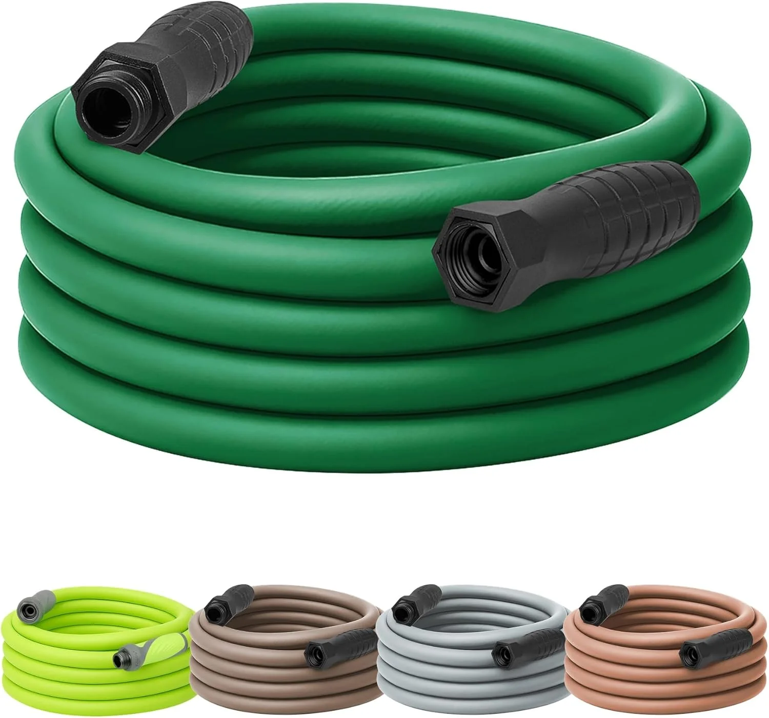 Garden Hose 5/8 in. x 100 ft., Lightweight All-Weather Water Hose, Durable and Flexible, Leak-Free Connections - Image 54