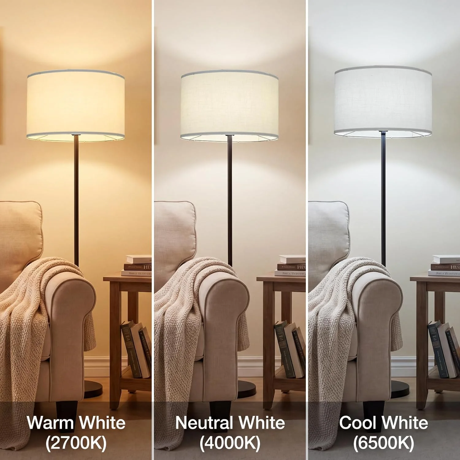 Drum Lamp Shades Set of 2 16 Top x 16 Bottom x 10 High - Image 4