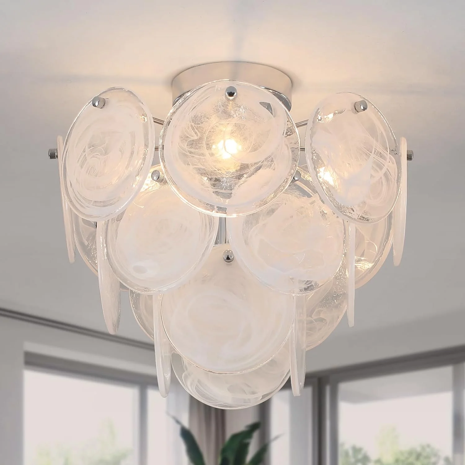 Mount Ceiling Light Chandelier, 4 Light - Image 3