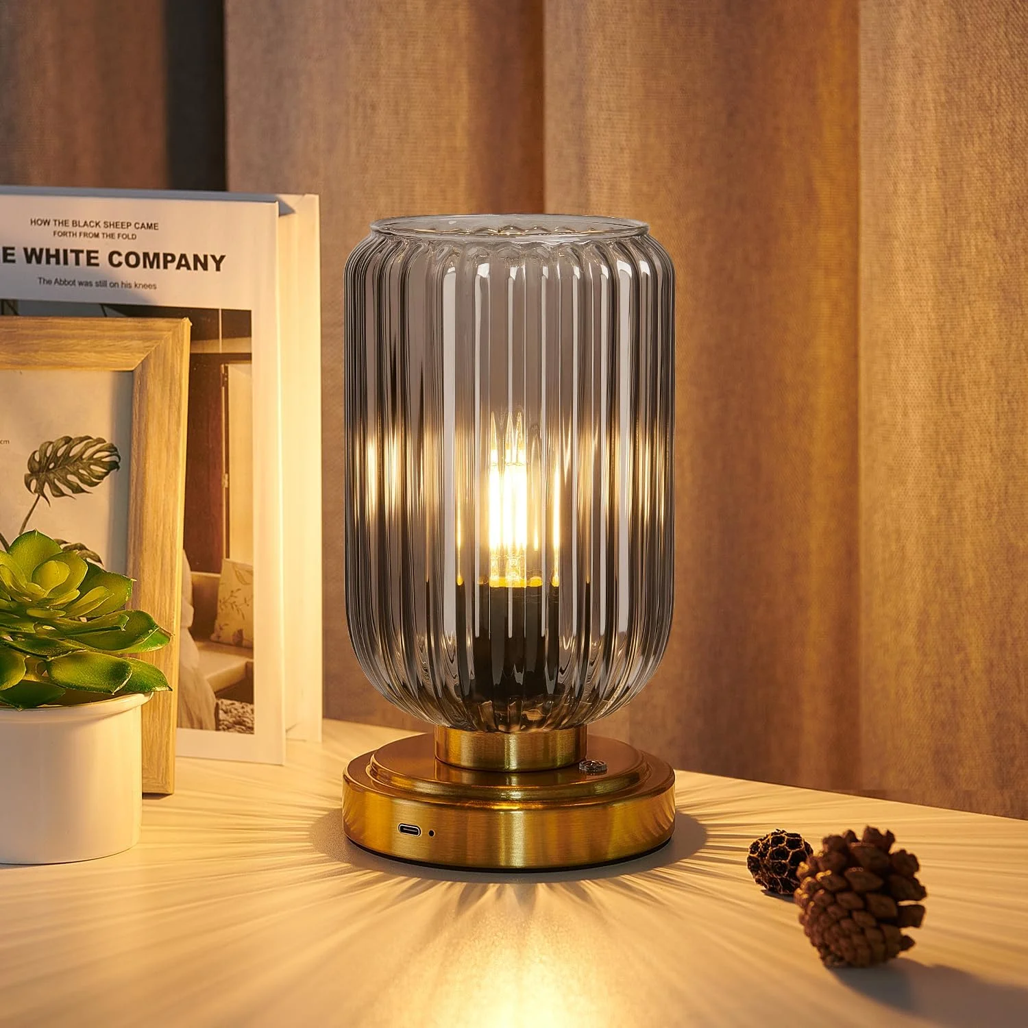 Cordless Table Lamp, Dimmable, Bulb Included - Image 6