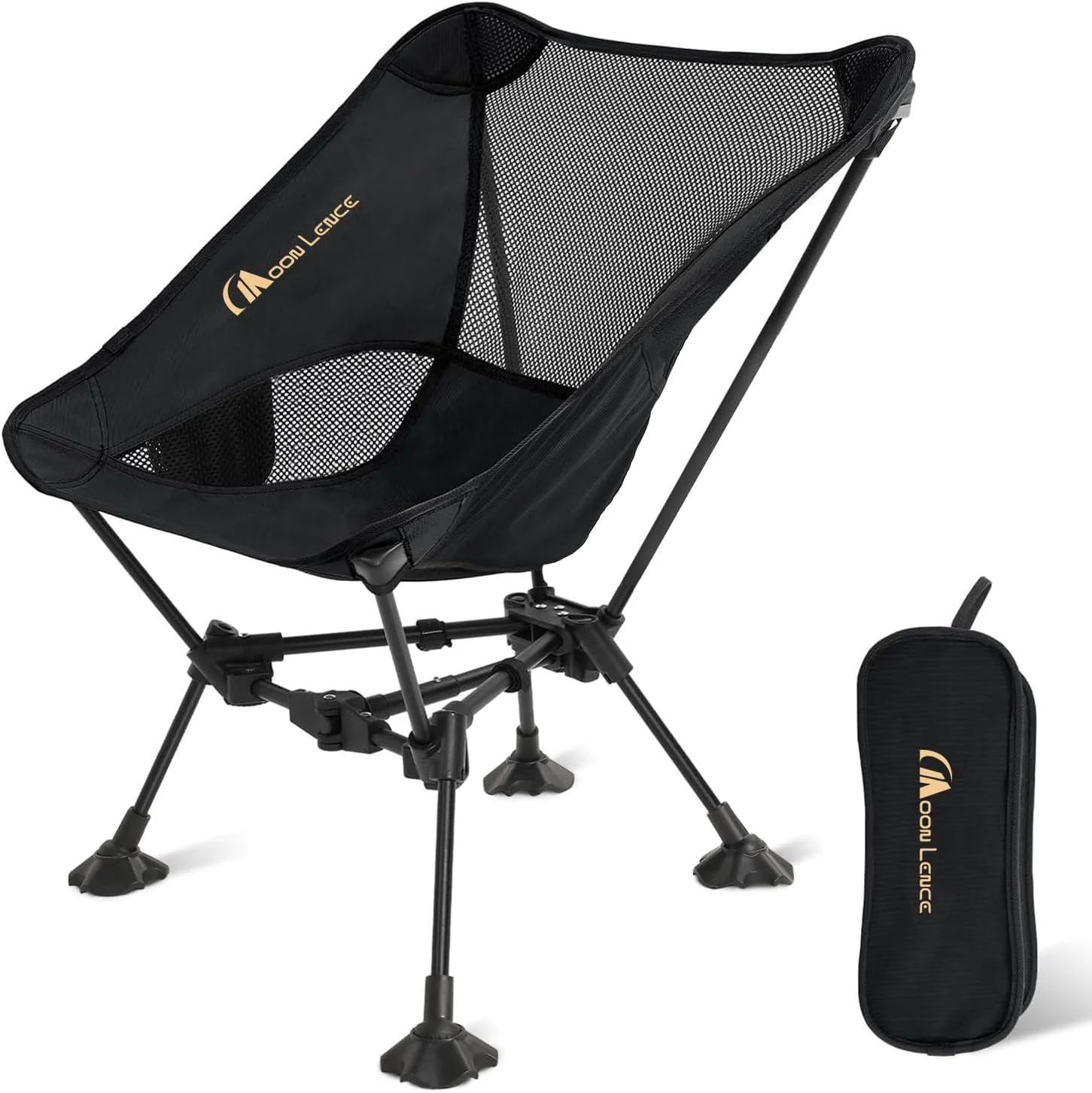 LENCE 2 Pack Portable Camping Chairs Backpacking Chair, The 4th Generation Ultralight Folding Chair - Image 7