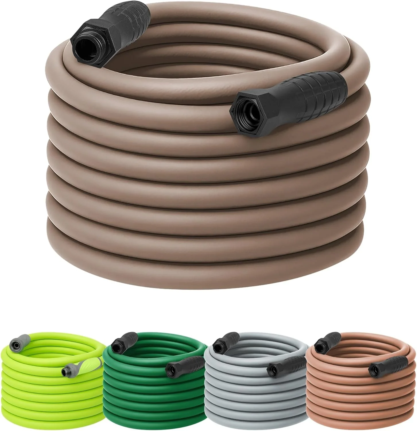Garden Hose 5/8 in. x 100 ft., Lightweight All-Weather Water Hose, Durable and Flexible, Leak-Free Connections - Image 57