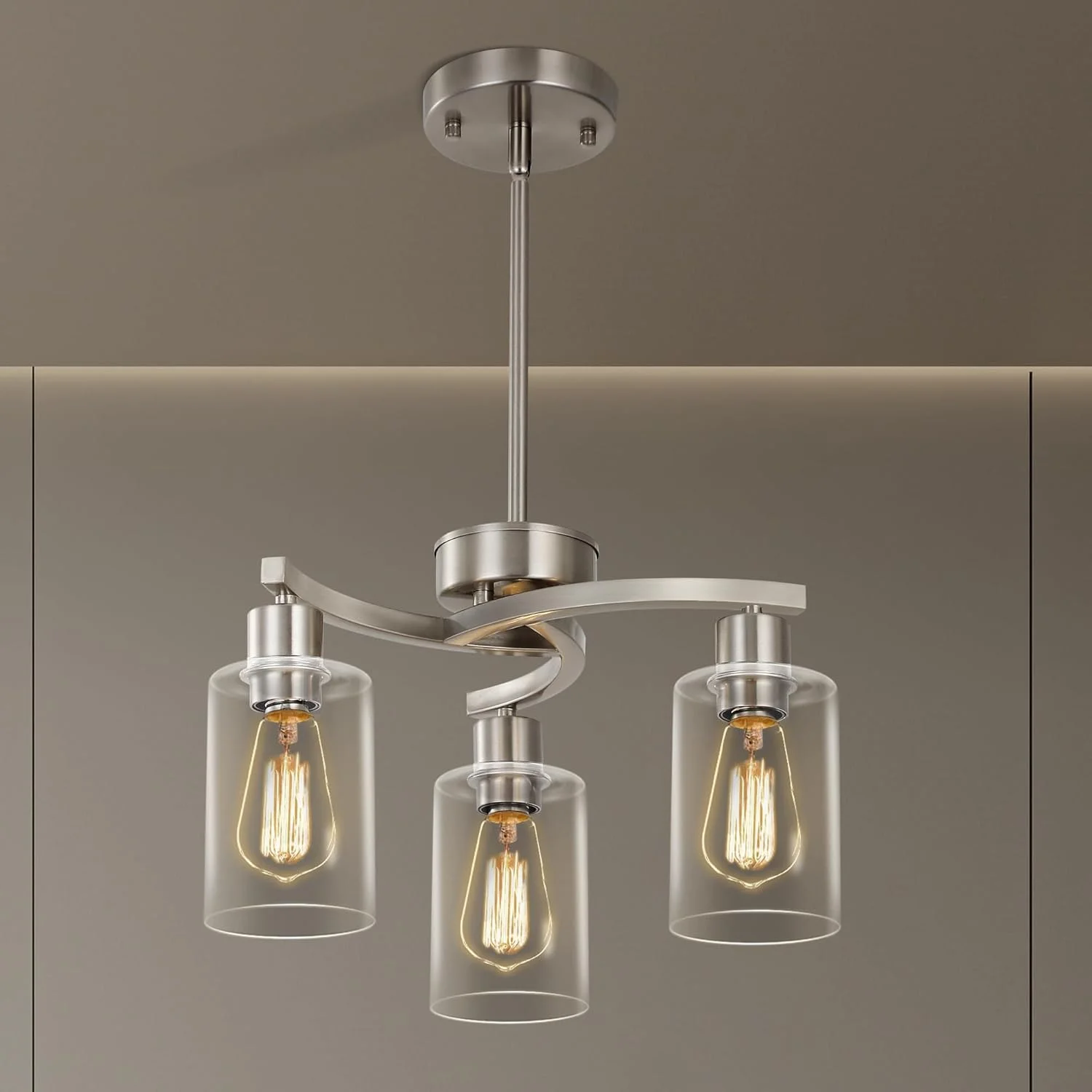 6 Light Modern Chandeliers for Dining Room - Image 4