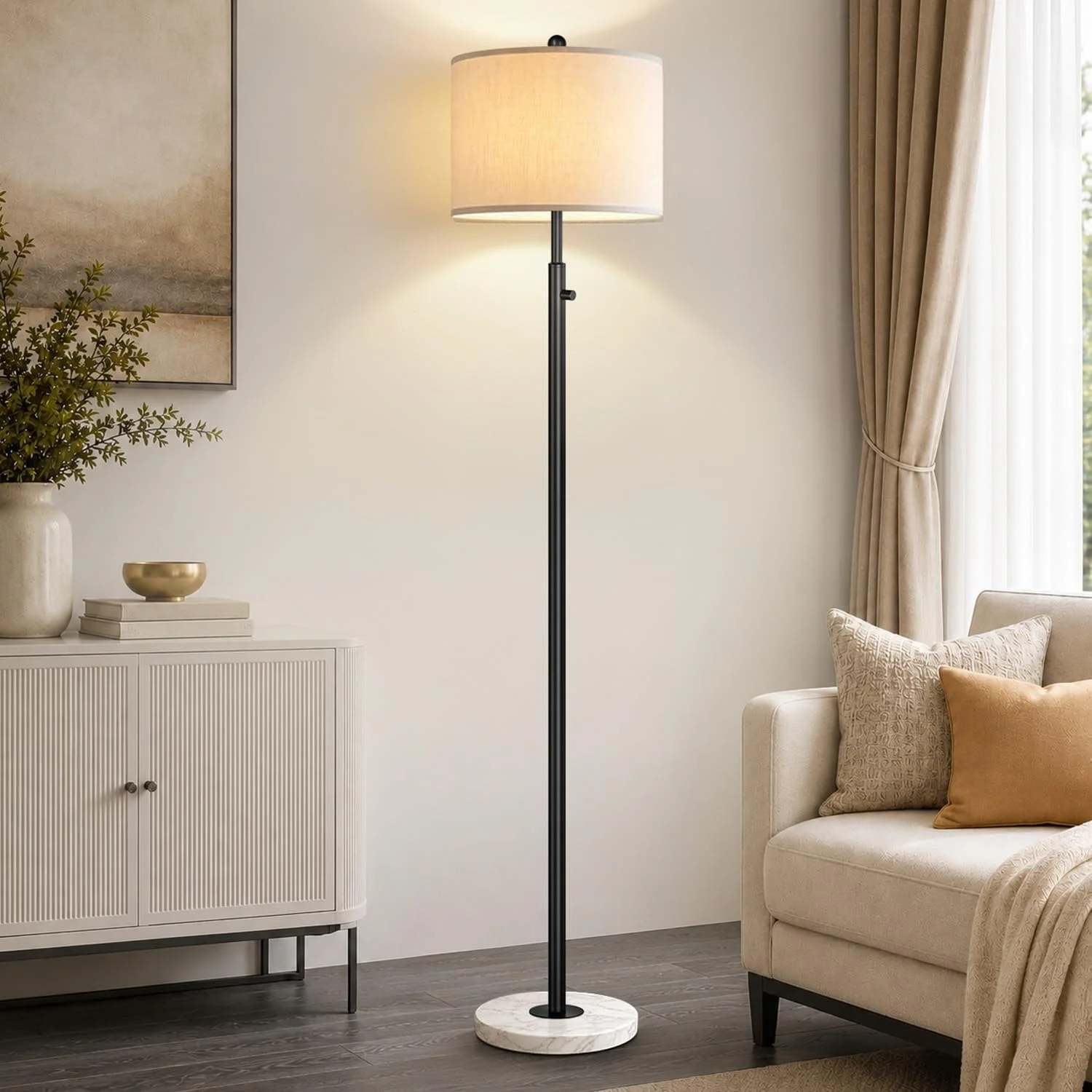 Dimmable Gold Floor Lamp - Image 8