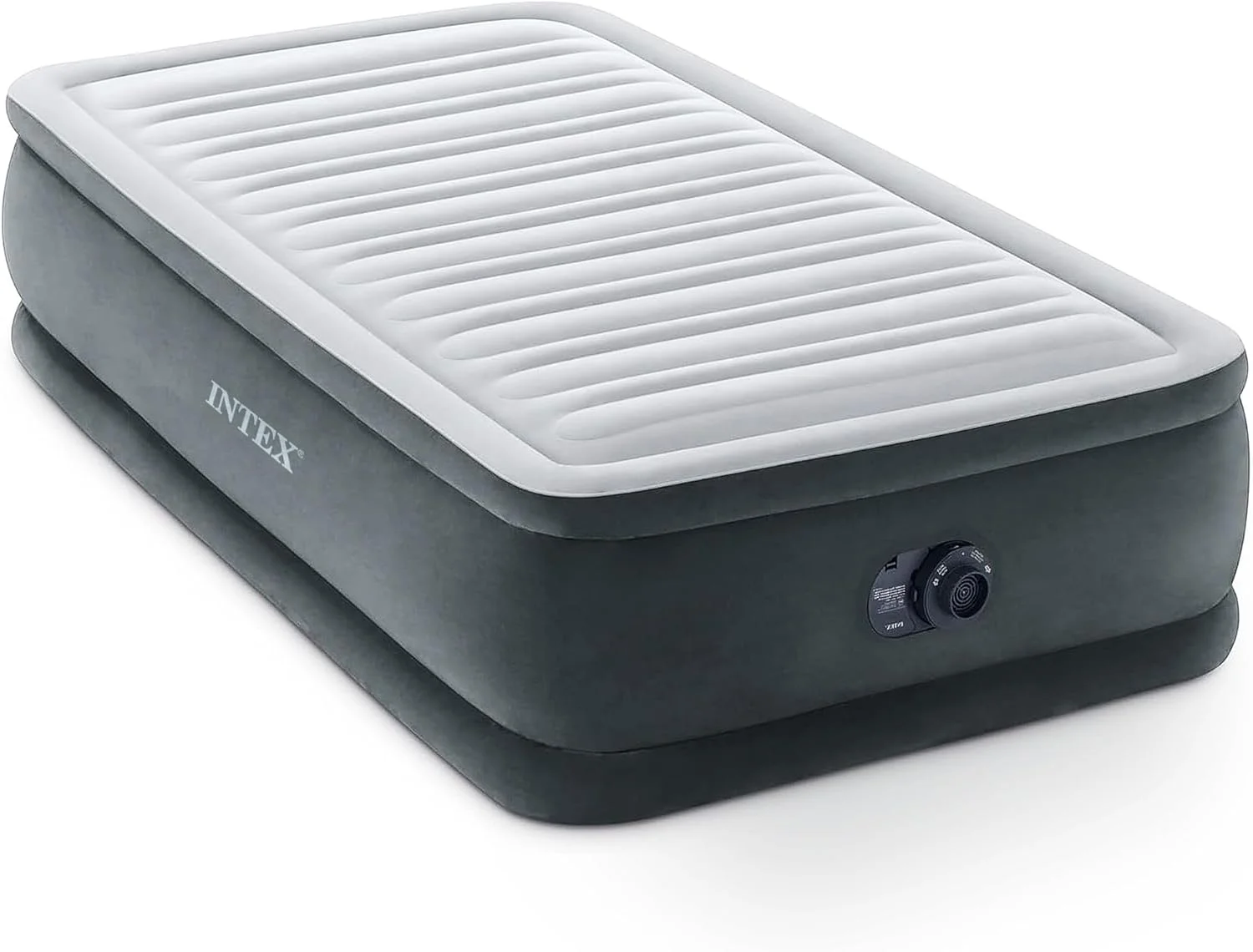 64417ED 22in Queen Dura-Beam Comfort Plush High-Rise Inflatable Air Mattress with Built in Pump for Travel and - Image 8