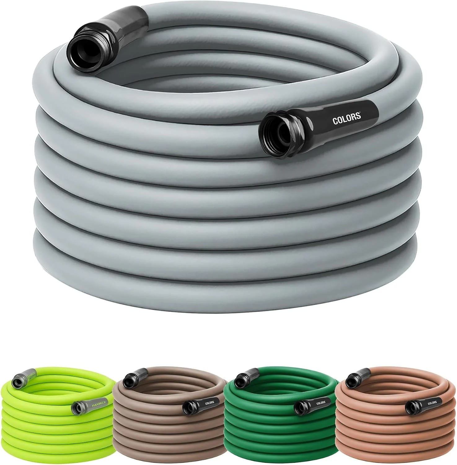 Garden Hose 5/8 in. x 100 ft., Lightweight All-Weather Water Hose, Durable and Flexible, Leak-Free Connections - Image 33