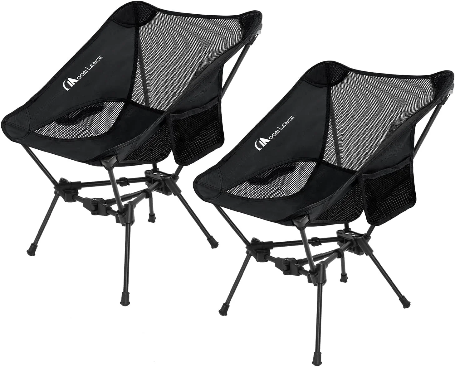LENCE 2 Pack Portable Camping Chairs Backpacking Chair, The 4th Generation Ultralight Folding Chair