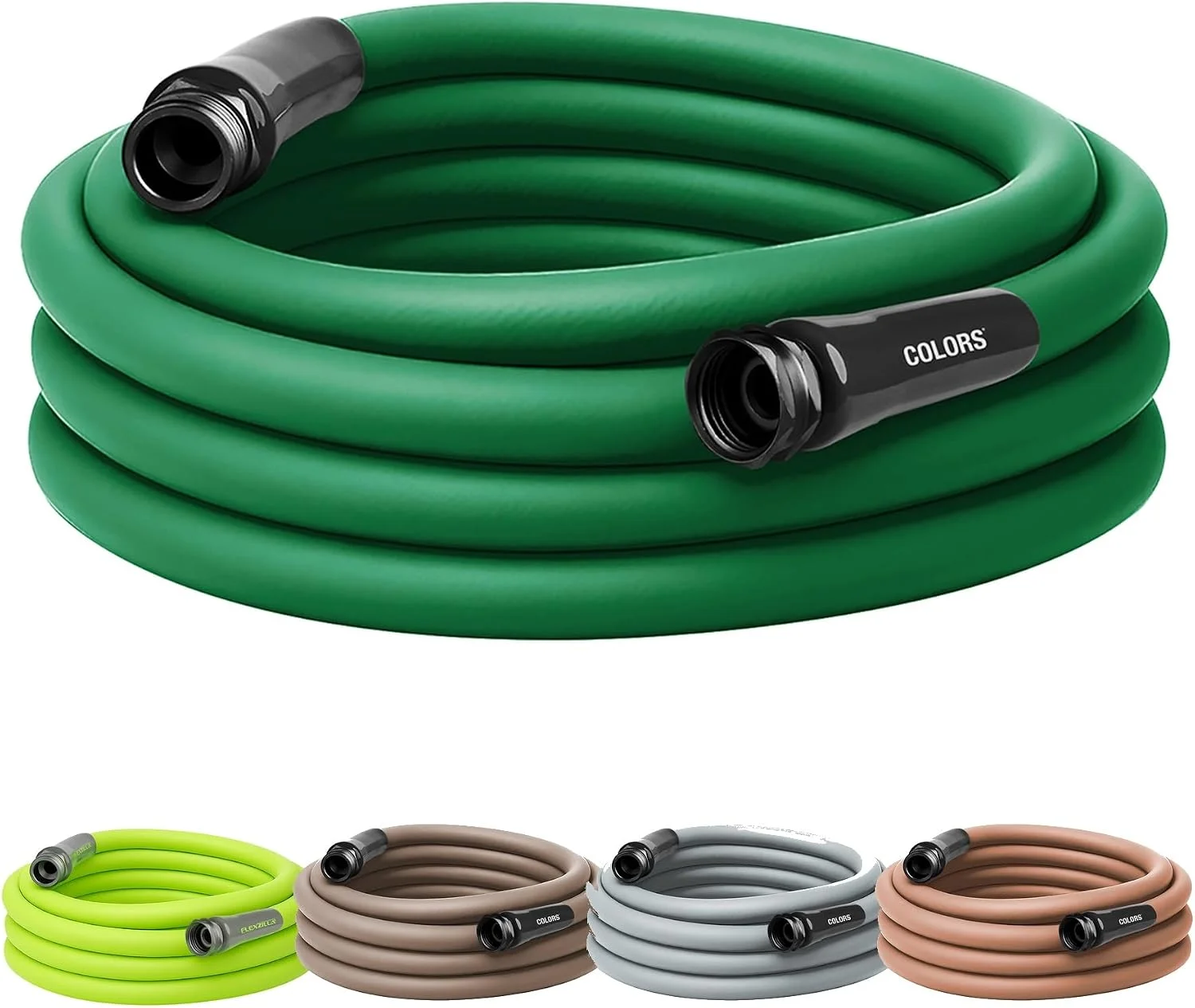 Garden Hose 5/8 in. x 100 ft., Lightweight All-Weather Water Hose, Durable and Flexible, Leak-Free Connections - Image 48