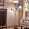 Floor Lamp, Bulb Included, Industrial Lamps for Living Room