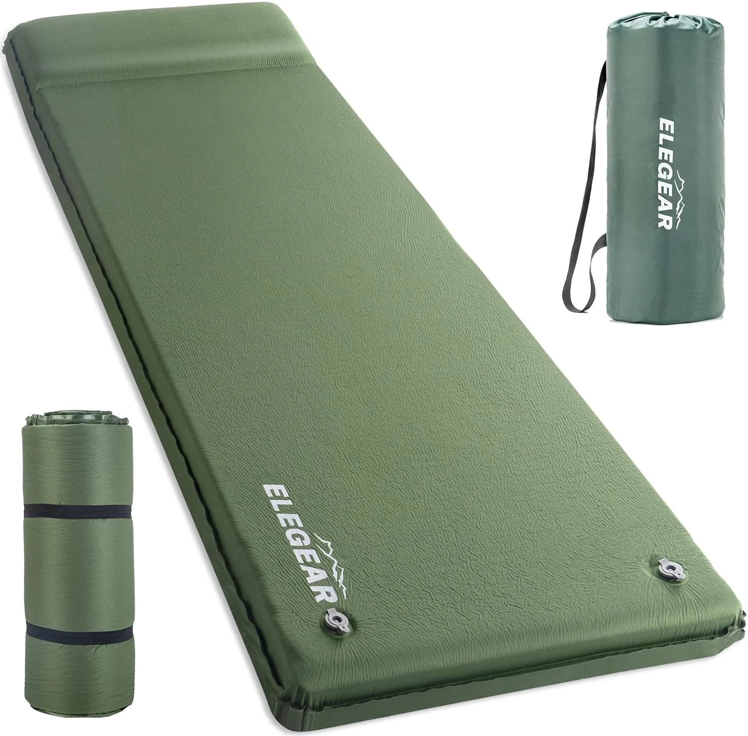 CumbreX? Self Inflating Sleeping Pad, 3.15 Ultra-Thick Memory Foam Camping Pad with Pillow Fast Inflating in 20s - Image 7