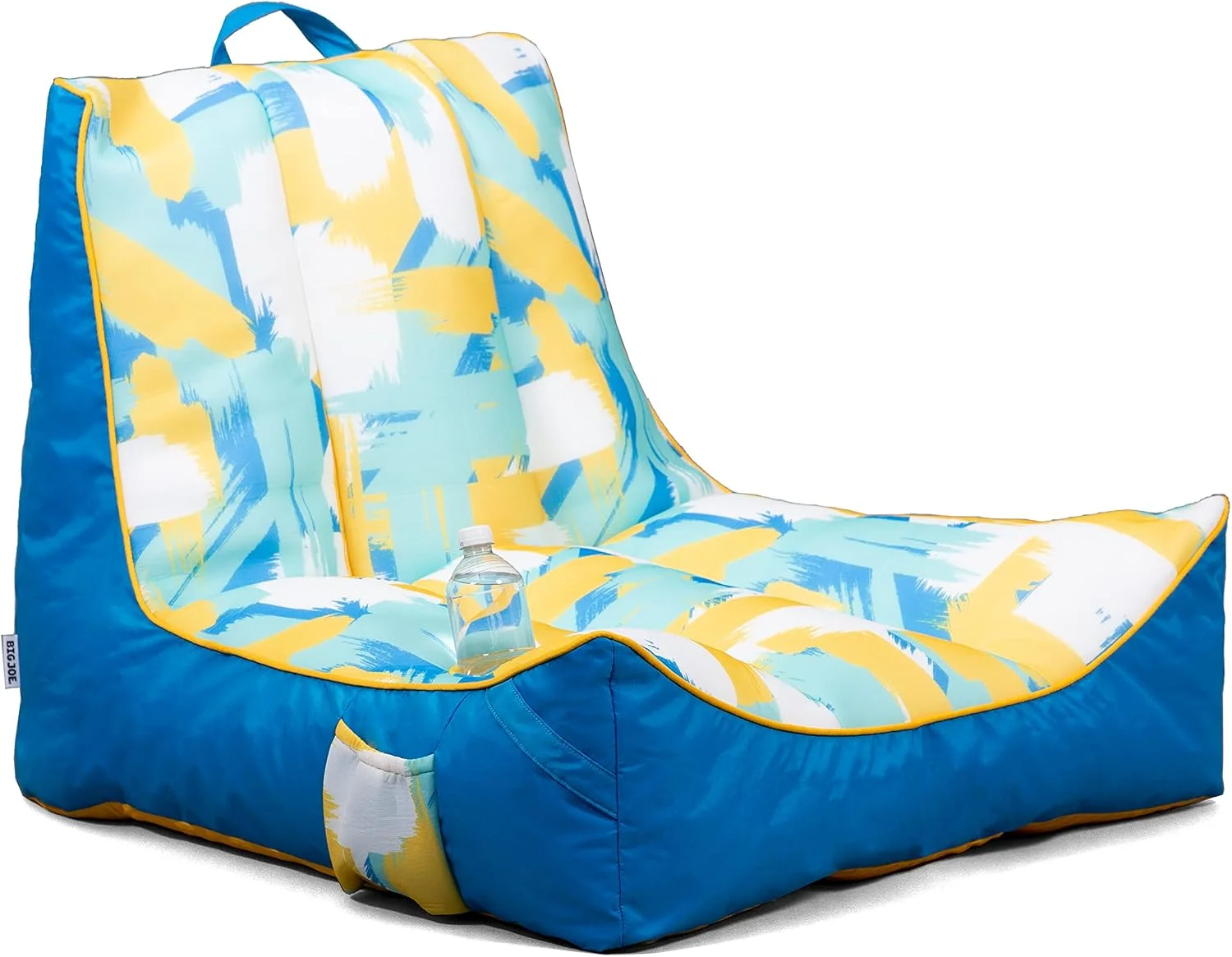 Joe Captain's Float No Inflation Needed Pool Lounger, Sweet Shells Peach Double Sided Mesh, 3 feet - Image 15