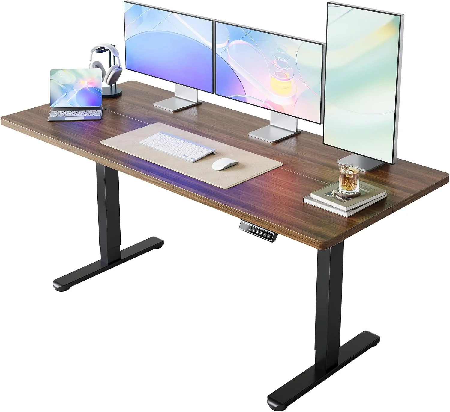 32 Small Electric Standing Desk Adjustable Height, 4 Memory Height Settings - Image 16