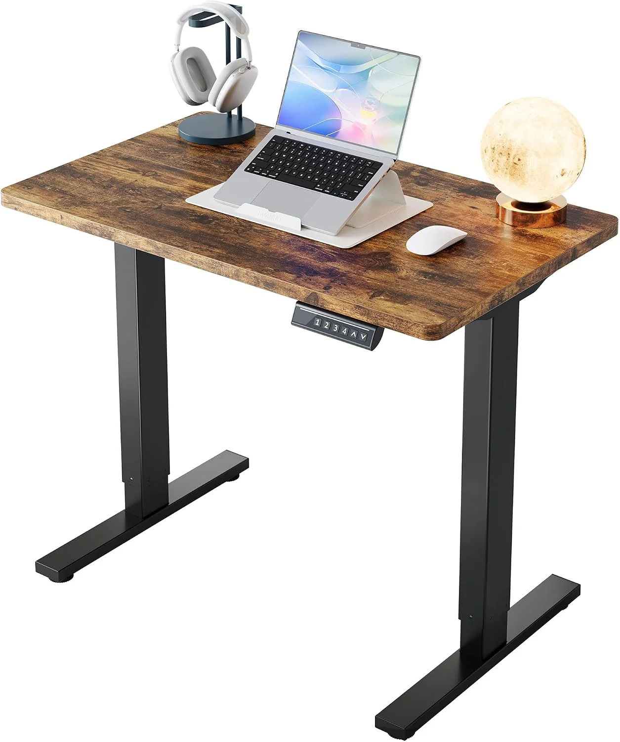 32 Small Electric Standing Desk Adjustable Height, 4 Memory Height Settings - Image 35
