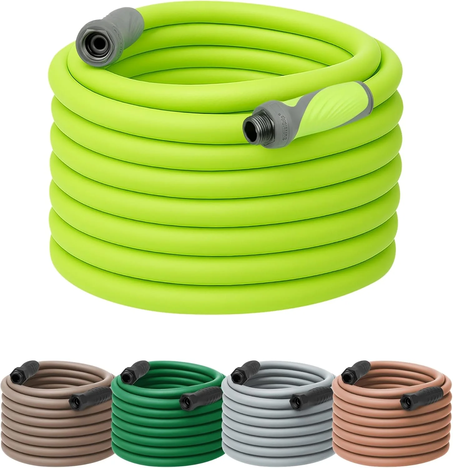 Garden Hose 5/8 in. x 100 ft., Lightweight All-Weather Water Hose, Durable and Flexible, Leak-Free Connections - Image 56