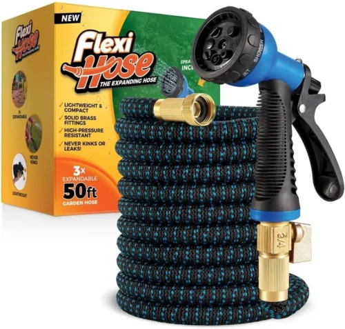 Alternative view of Hose Expandable Garden Hose with 8 Function Nozzle, 100FT, Lightweight Retractable Garden Hose