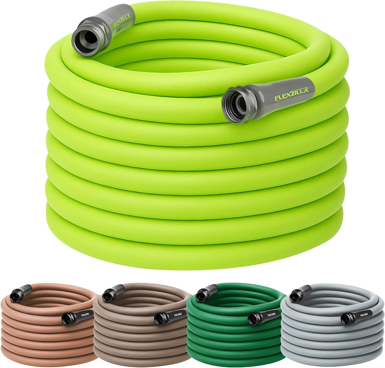 Garden Hose 5/8 in. x 100 ft., Lightweight All-Weather Water Hose, Durable and Flexible, Leak-Free Connections - Image 53