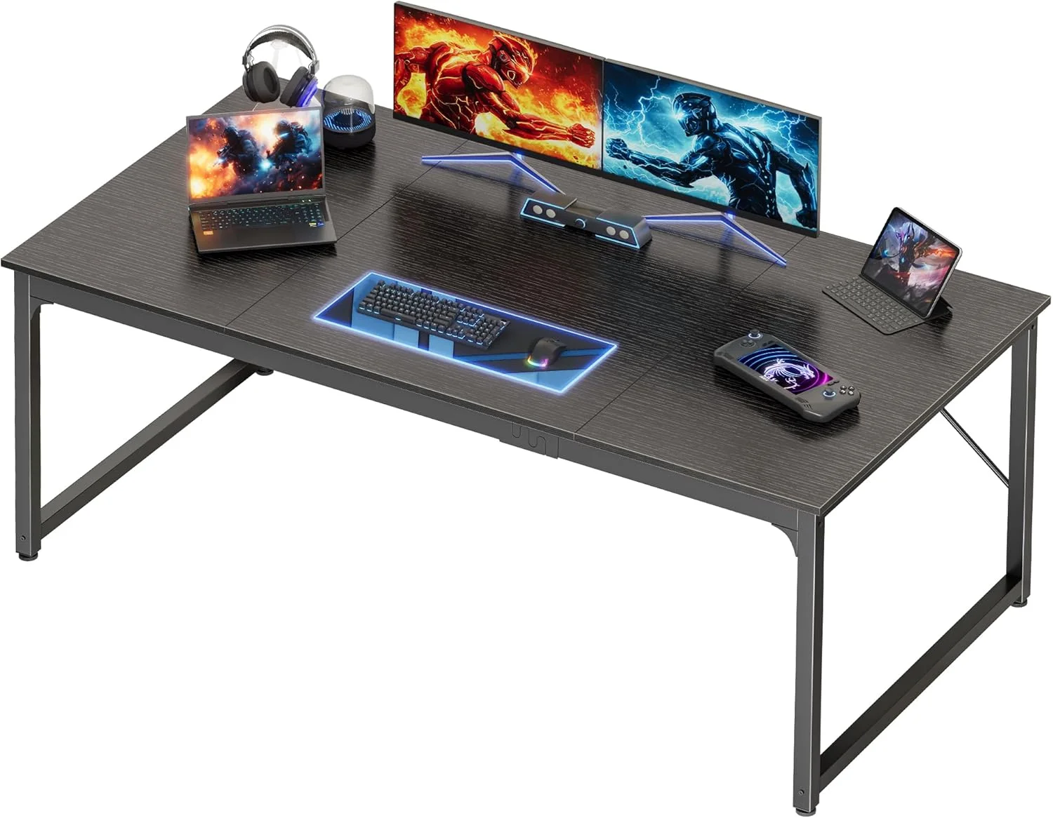 47 X 24 Inch Computer Desk with Deeper Desktop, Gaming Office Writing Work Desk for Home Office - Image 6
