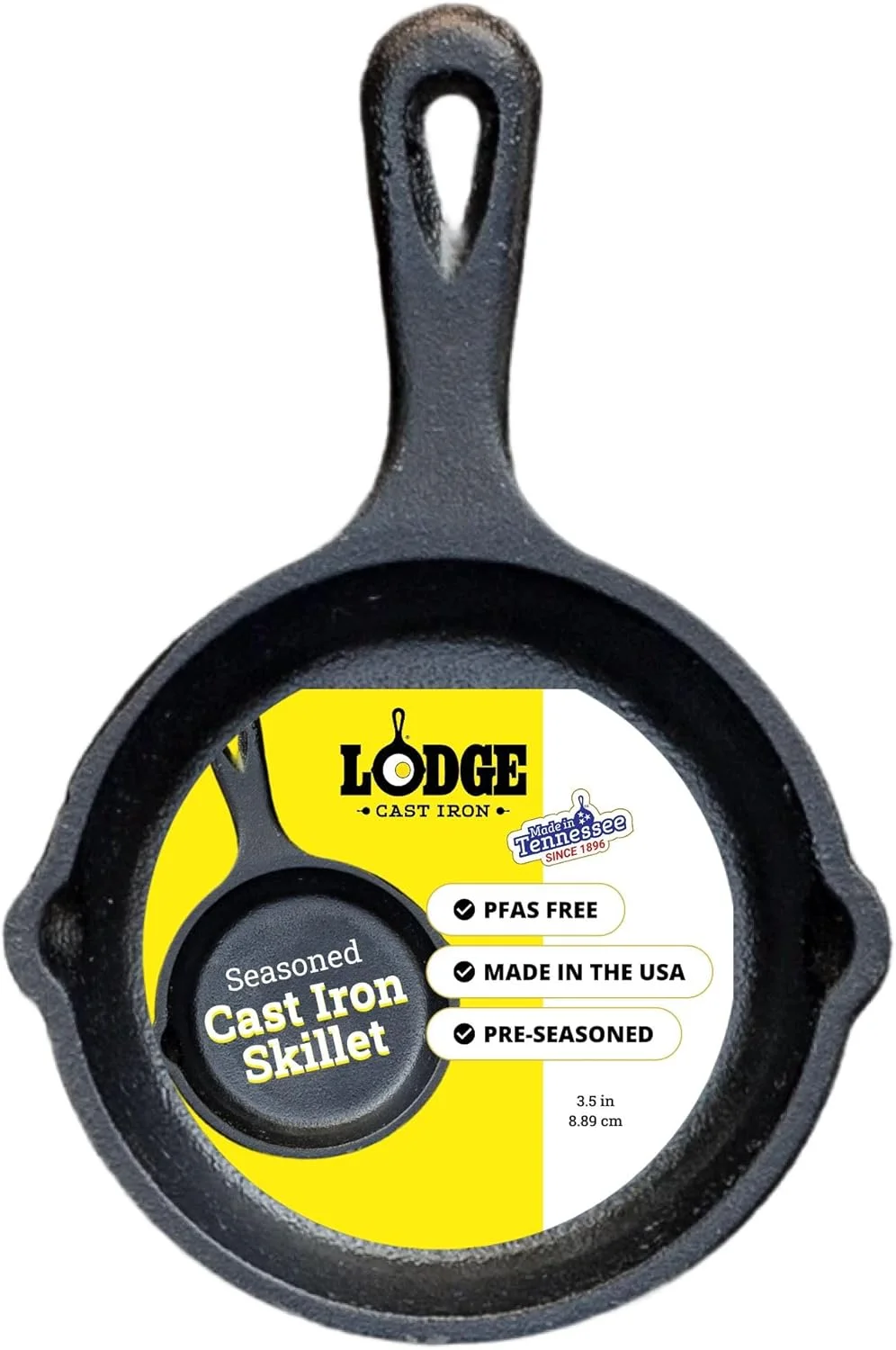 Seasoned Cast Iron Skillet Set 8, 10.25 & 12 Inches - Image 12