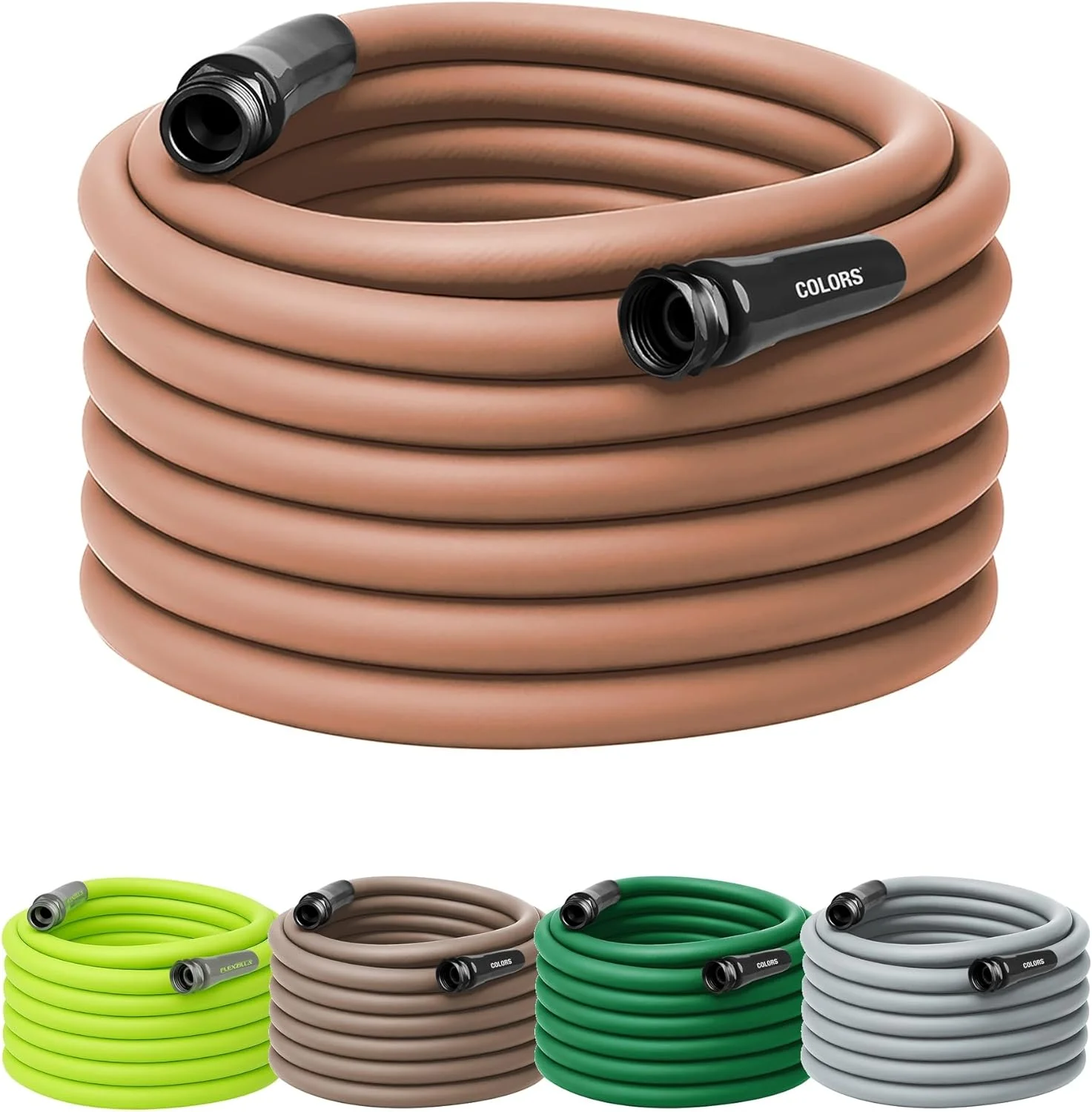 Garden Hose 5/8 in. x 100 ft., Lightweight All-Weather Water Hose, Durable and Flexible, Leak-Free Connections - Image 41