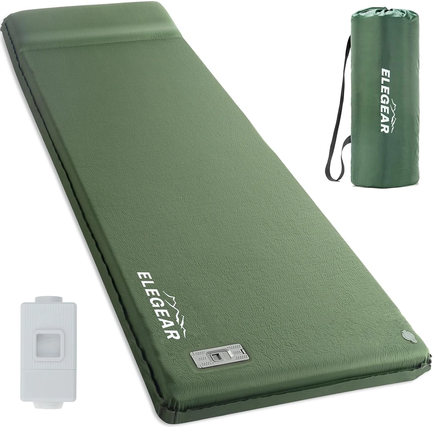 CumbreX? Self Inflating Sleeping Pad, 3.15 Ultra-Thick Memory Foam Camping Pad with Pillow Fast Inflating in 20s - Image 8