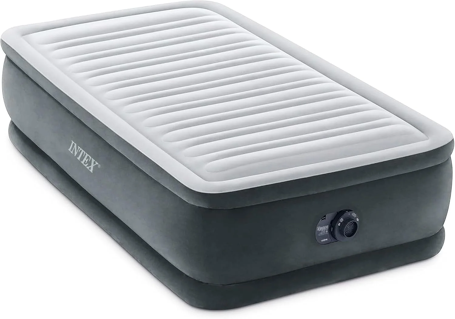 64417ED 22in Queen Dura-Beam Comfort Plush High-Rise Inflatable Air Mattress with Built in Pump for Travel and - Image 4