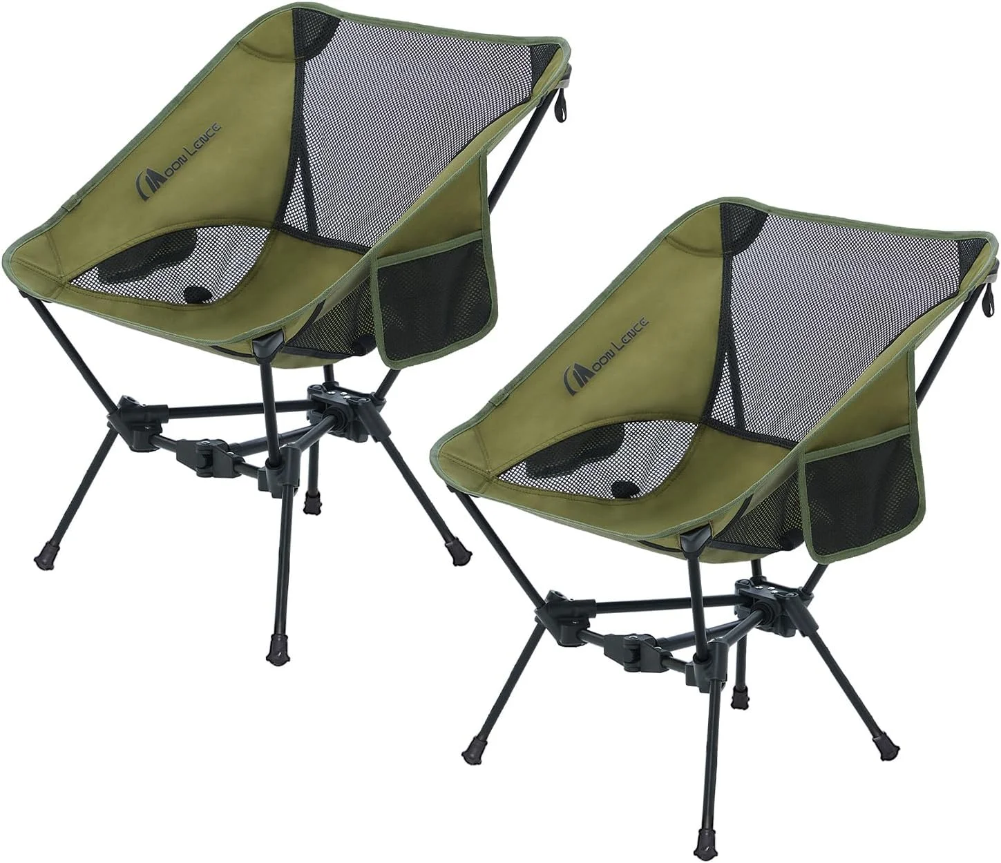 LENCE 2 Pack Portable Camping Chairs Backpacking Chair, The 4th Generation Ultralight Folding Chair - Image 4