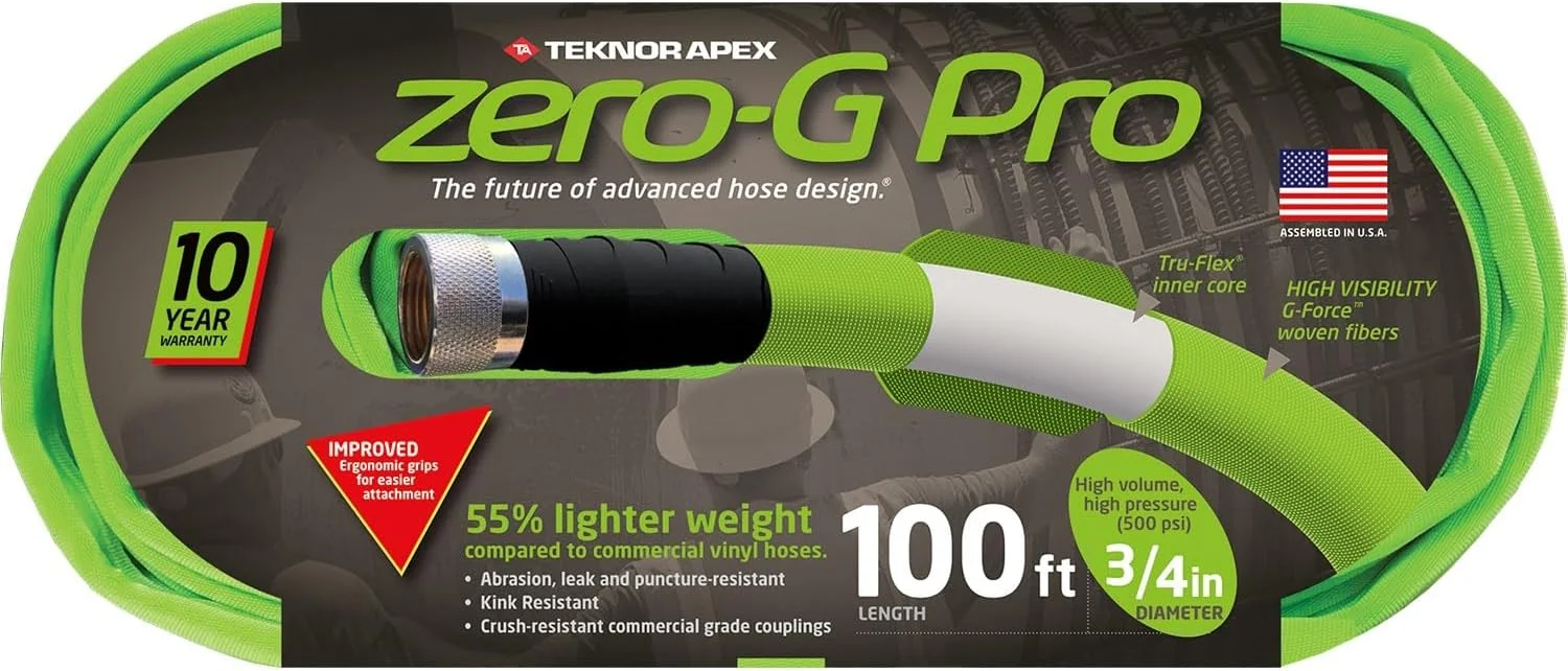 4001-100 Garden Hose, 5/8 x 100', Gray - Image 11