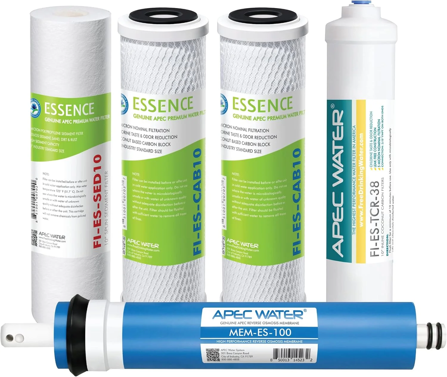 Water FILTER-MAX-ES50 Reverse Osmosis Filter Replacement Set, 50 GPD - For Home Projects - Image 4