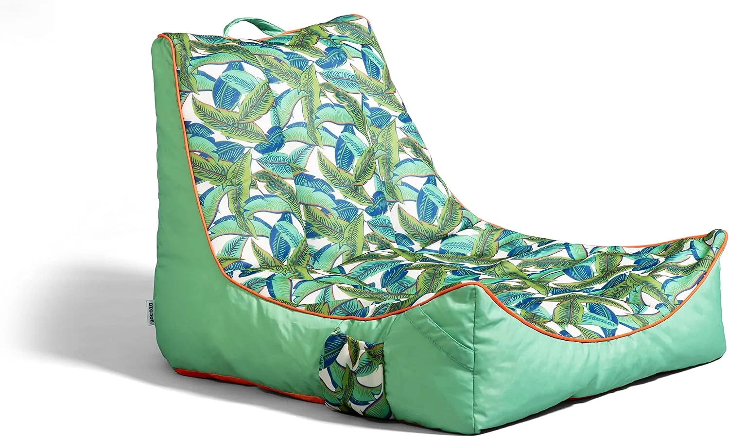 Joe Captain's Float No Inflation Needed Pool Lounger, Sweet Shells Peach Double Sided Mesh, 3 feet - Image 2