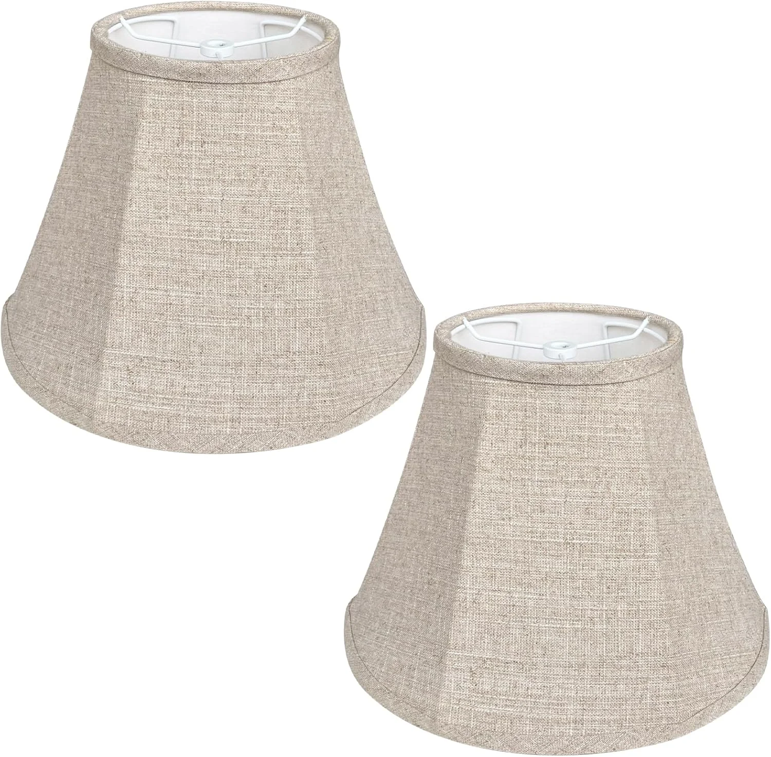 Brown Lamp Shade Set of 2 - Image 6
