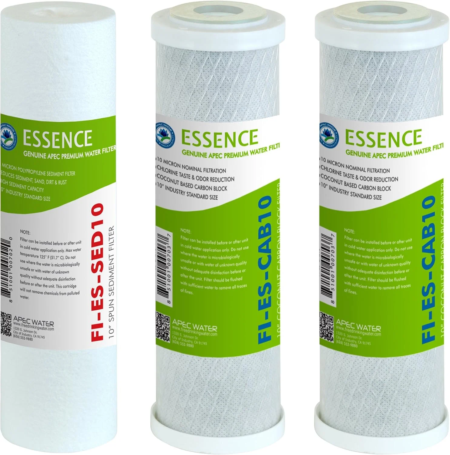 Water FILTER-MAX-ES50 Reverse Osmosis Filter Replacement Set, 50 GPD - For Home Projects - Image 3