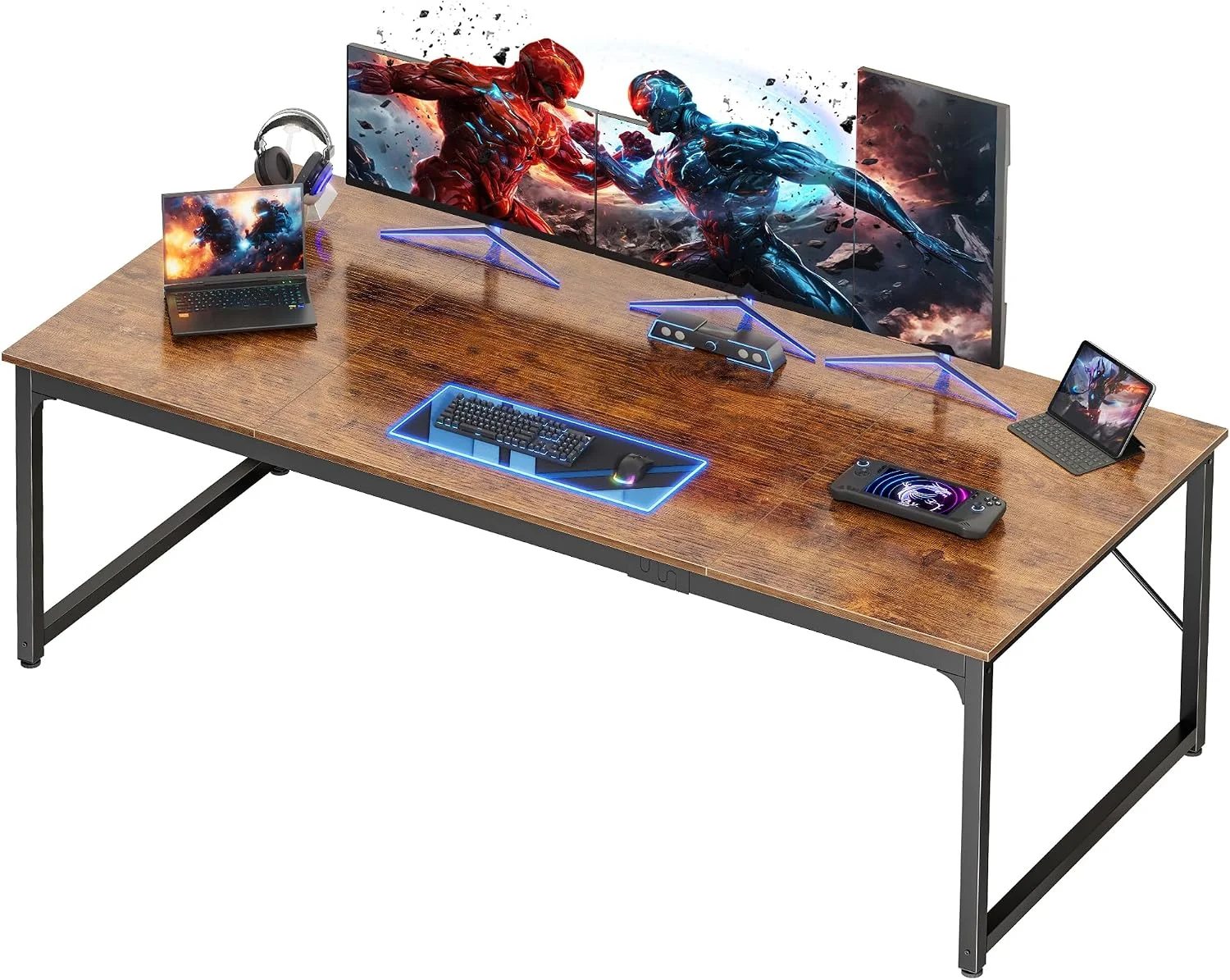 47 X 24 Inch Computer Desk with Deeper Desktop, Gaming Office Writing Work Desk for Home Office - Image 14