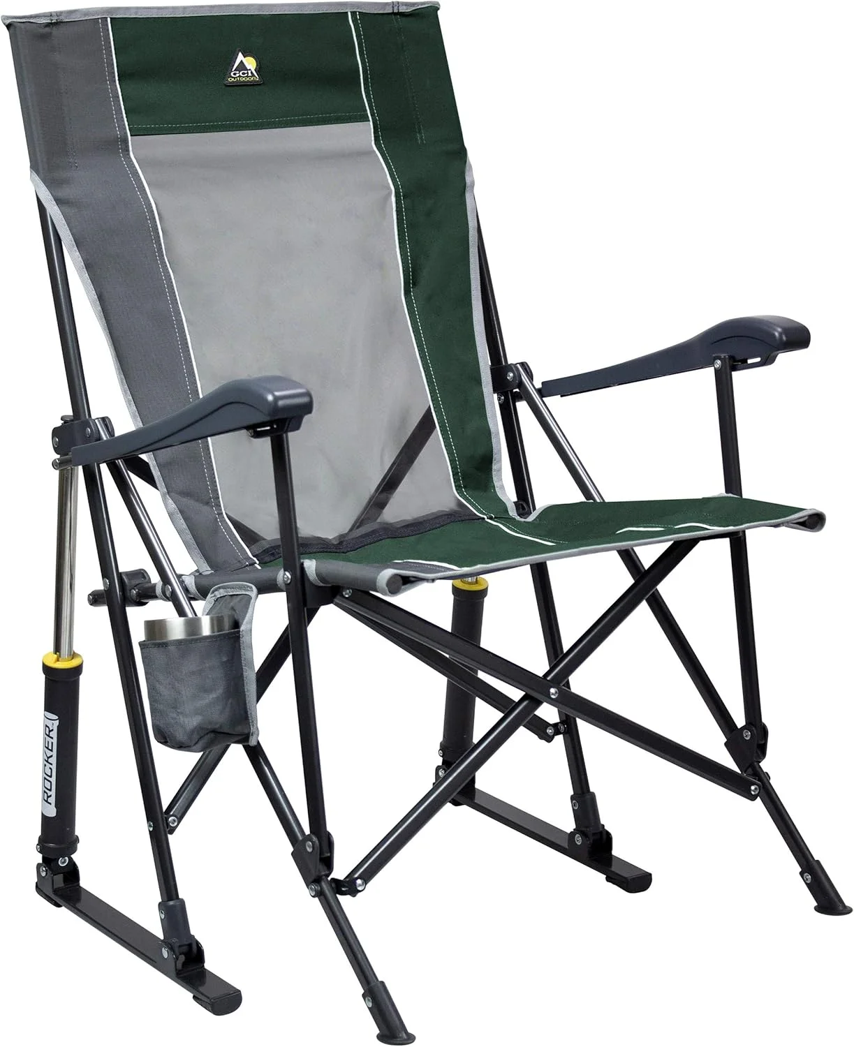 Outdoor Comfort Pro Rocker - Sweet Tea - Image 3