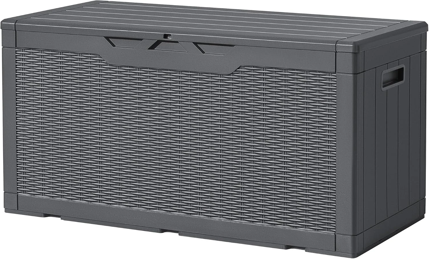 78 Gallon Deck Box, Waterproof Resin Outdoor Storage Box - Image 25